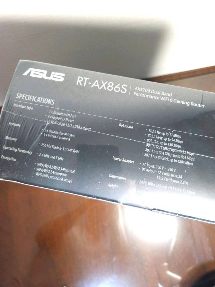ASUS Wifi6 기가인터넷 유무선 공유기--2