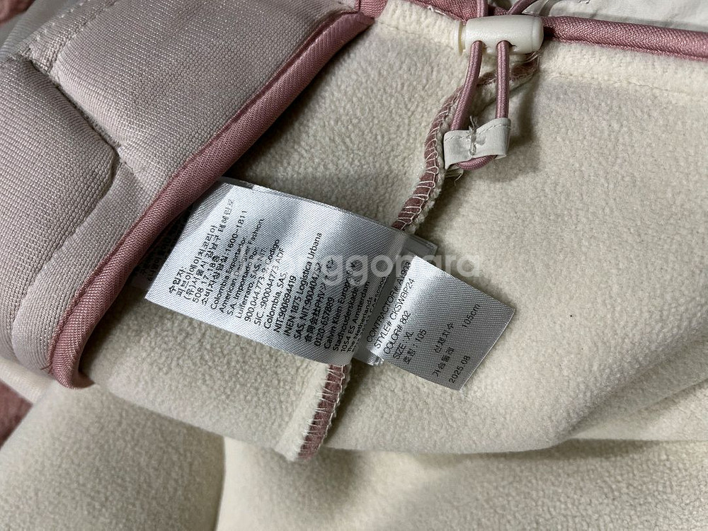 25FW 캘빈클라인 양털 뽀글이 셰르파 자켓--4