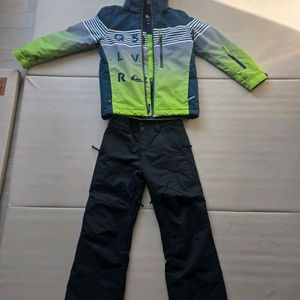 퀵실버 키즈 스키복 세트