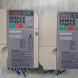 중고 야스카와 인버터 V1000 팝니다. ( 7.5kw~0.75kw 4종, 총 9개) 이미지