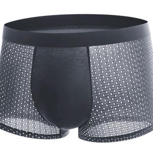 남성 메쉬 드로즈 사각 팬티