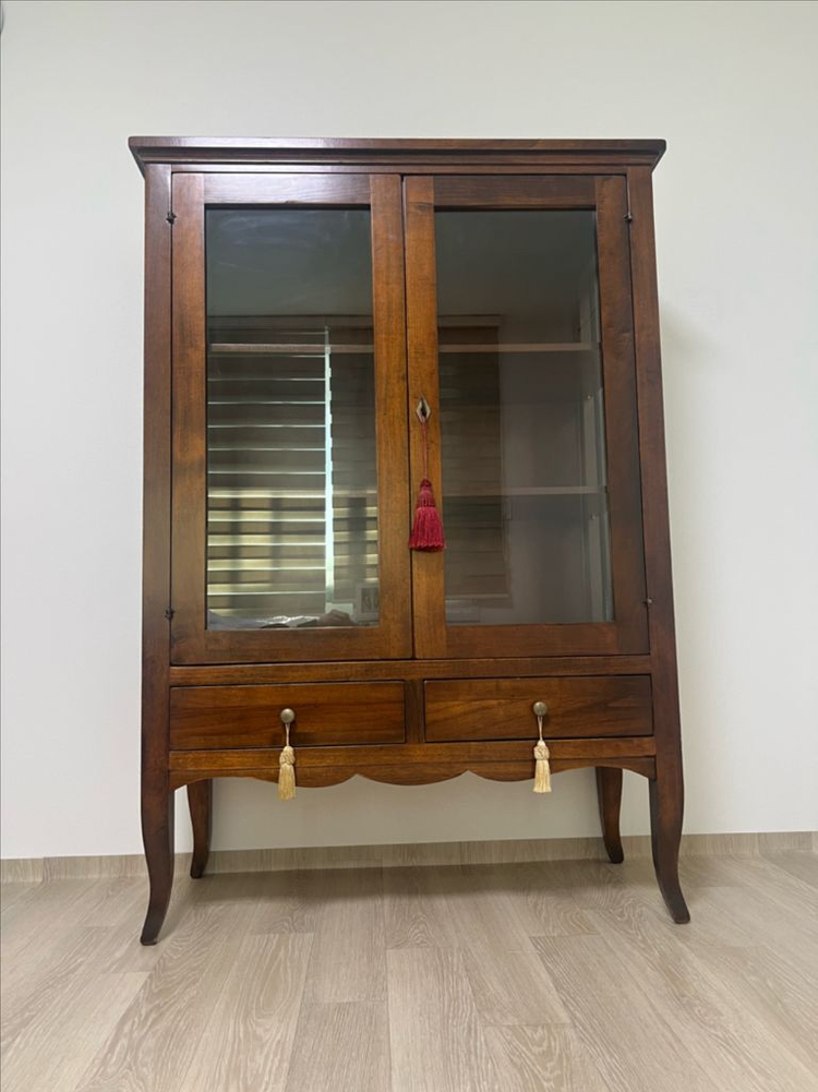 원목 앤틱 장식장 (이태리산)--2