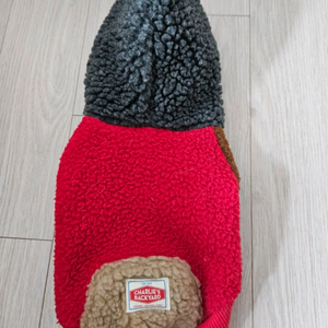 애견의류 찰리스백야드 뽀글이 티 S