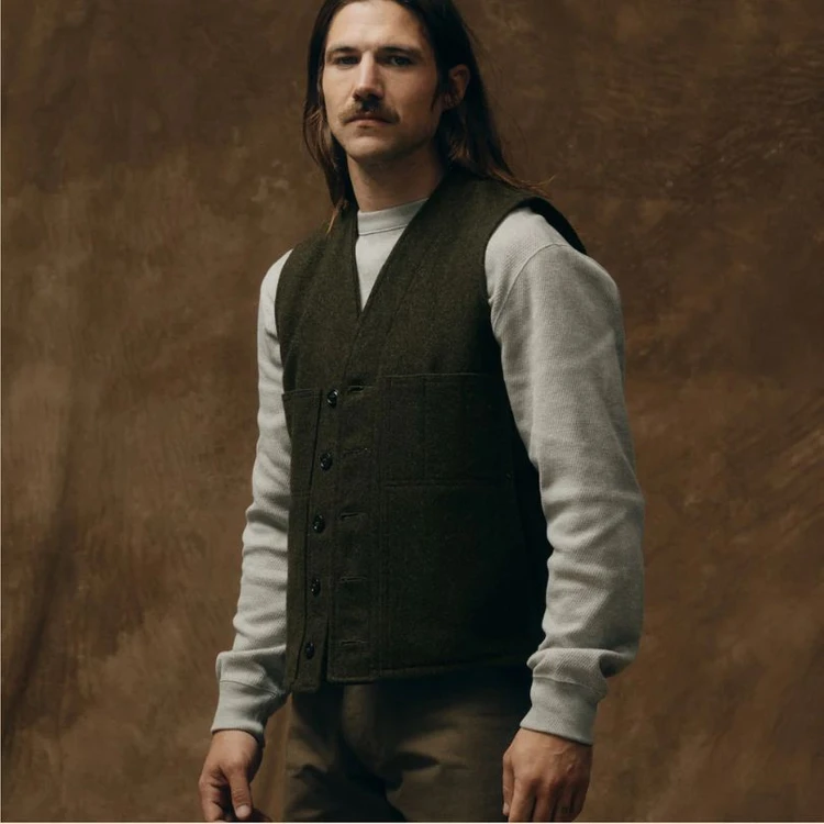 Filson Mackinaw Wool Vest 이미지