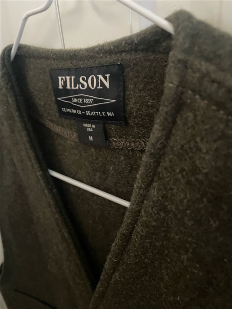 Filson Mackinaw Wool Vest 이미지
