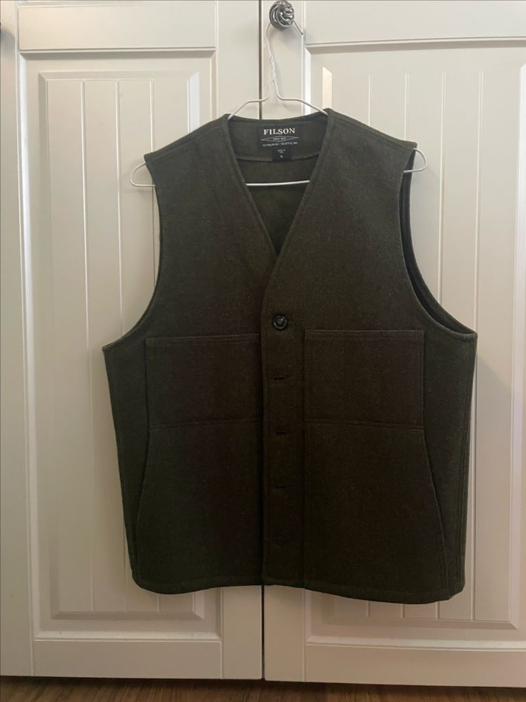 Filson Mackinaw Wool Vest 이미지