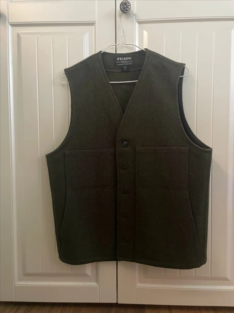 Filson Mackinaw Wool Vest 이미지