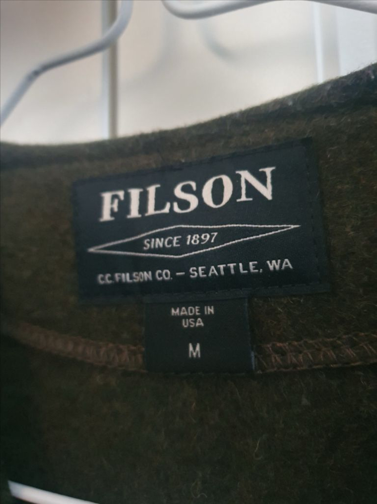 Filson Mackinaw Wool Vest 이미지