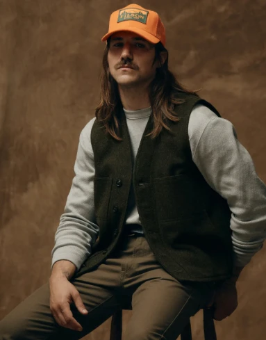 Filson Mackinaw Wool Vest 이미지