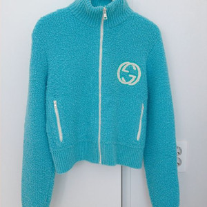 구찌 여성 부클레 집업 가디건 M