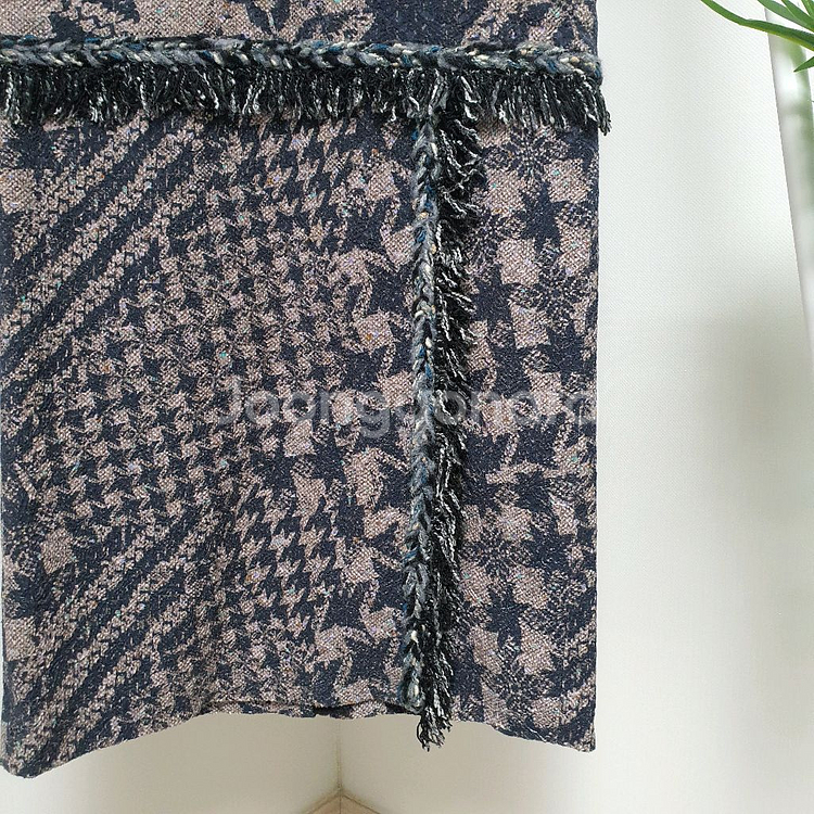 한섬SJSJ 테슬 트위드원피스--2