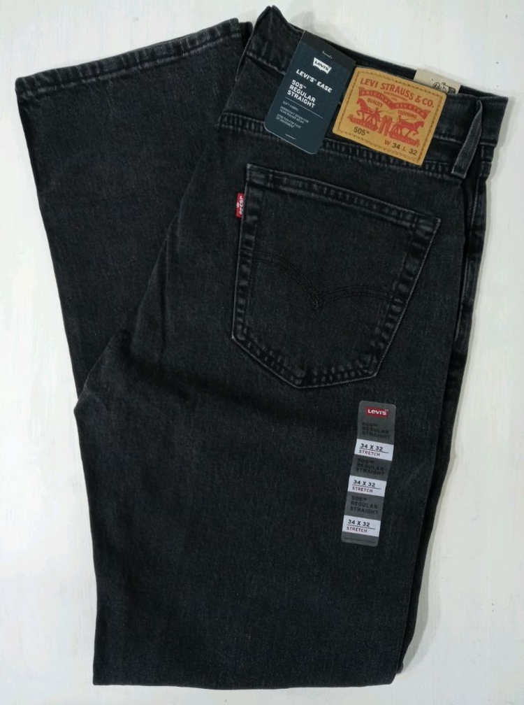 리바이스 505 레귤러핏 데님팬츠 34--8