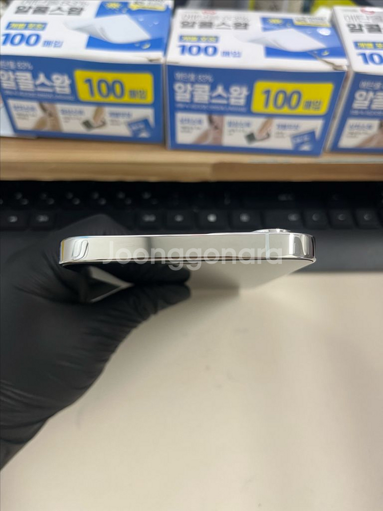 아이폰12프로맥스 256G 실버 SSS급!--2