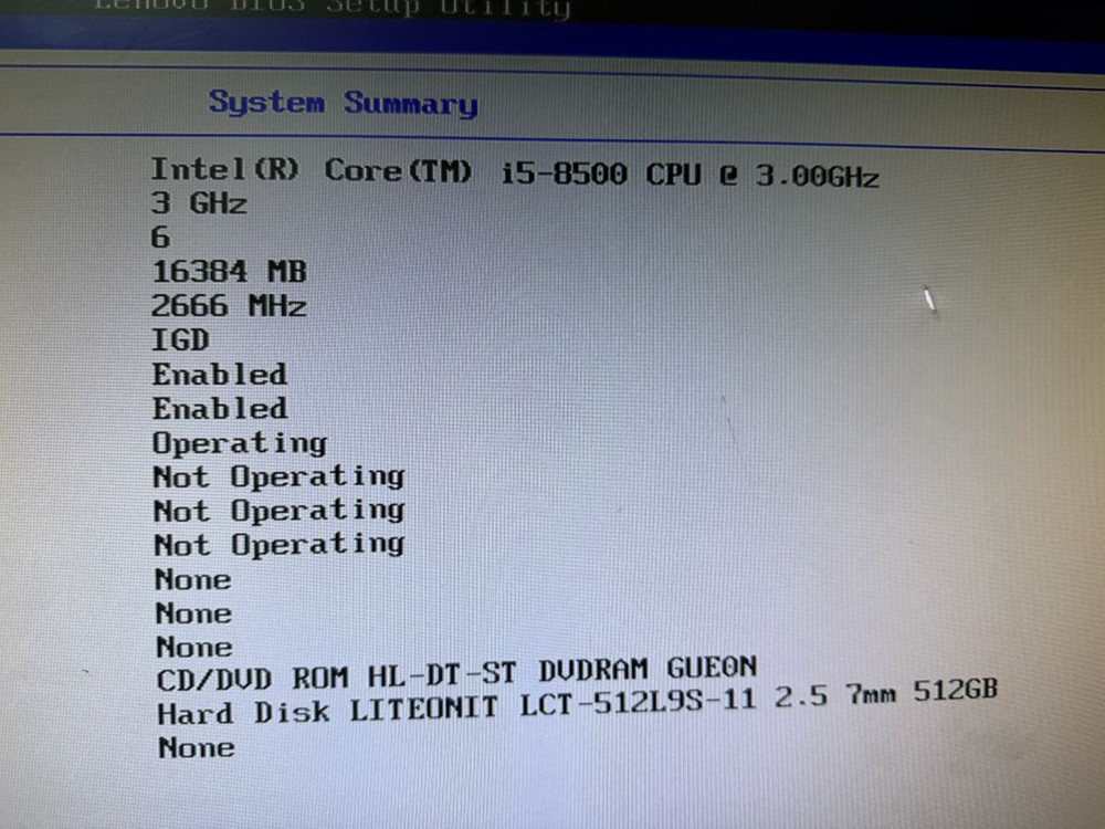 레노버 M720S i5-8500/16g/512 ssd--3