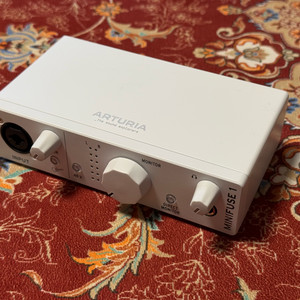 아투리아 Arturia 미니퓨즈1 minifuse1 오디오 인터페이스