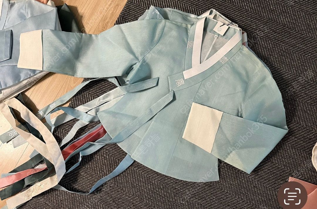 한복 저고리 미니당의 포함 66사이즈 10장 일괄 판매 (헤짐 바래짐 수선필요)--5