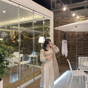 새상품)수입의류 여리핏 롱 와이드 니트 팬츠 pt / 교복템