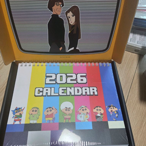 cgv 짱구 캘린더 달력 세트 팝니다 개당 4000원 이미지