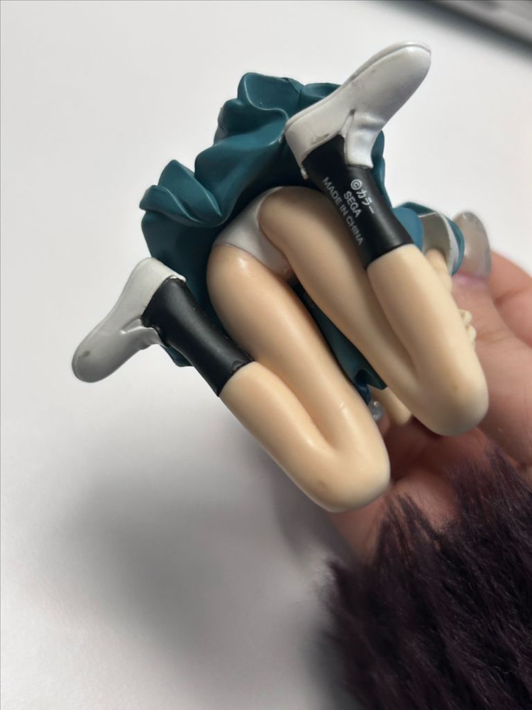 에반게리온 레이 아스카 좌상 교복 피규어--3