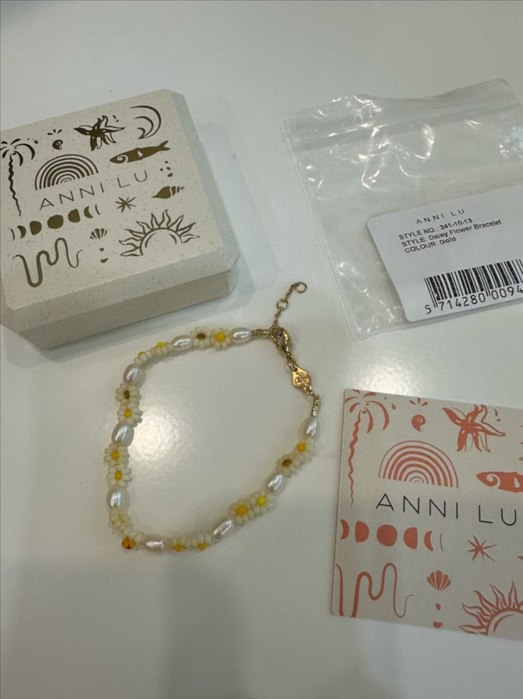 애니루 데이지 플라워 브레이슬릿--2