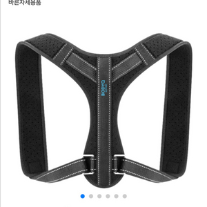 바디큐 자세교정밴드 바른자세 어깨 밴드 M