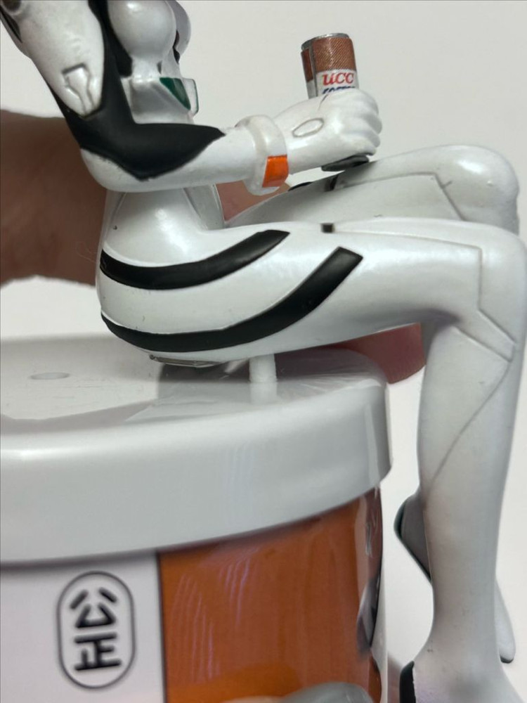 에반게리온 레이 아스카 UCC커피 피규어--3