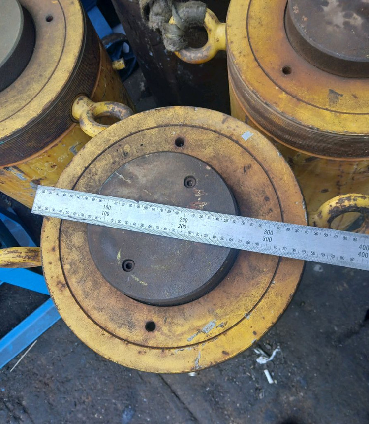 에너팩 유압램400톤 이미지