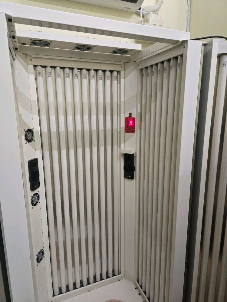 태닝기 에르고라인, 램제트, 유니크43핀 화이트 팝니다. 이미지