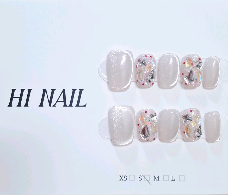 HI NAIL 수제 네일팁 3개 (M, S) 이미지