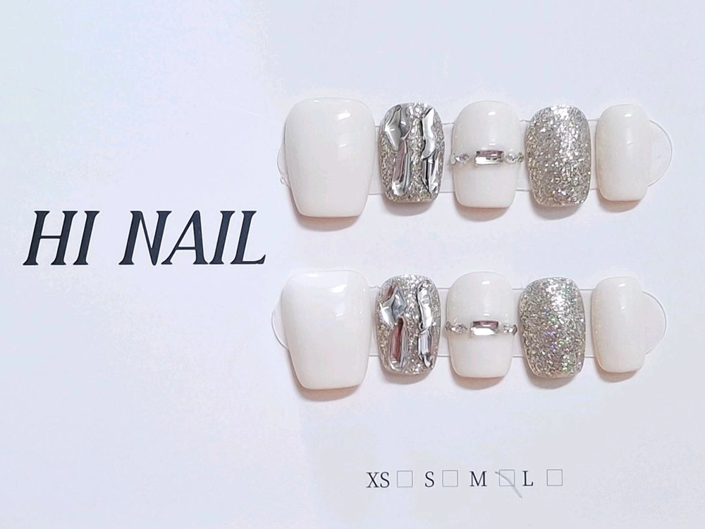 HI NAIL 수제 네일팁 3개 (M, S) 이미지