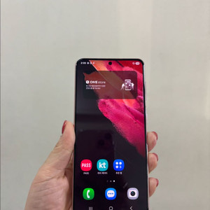 (부산중고폰)갤럭시s21 핑크 256기가 공기계 판매해요