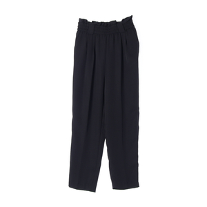 [S]자라 블랙 밴딩 와이드 슬랙스 팬츠