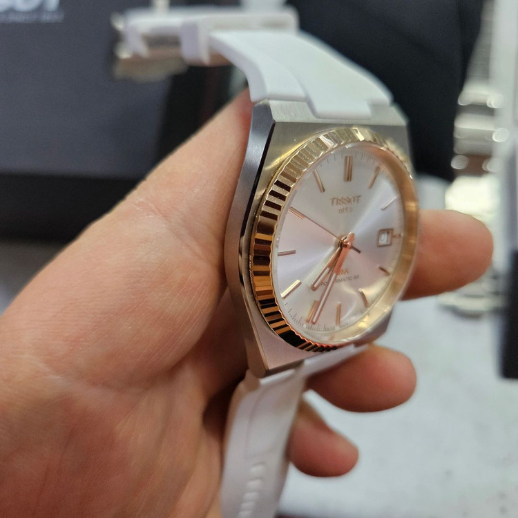 티쏘 PRX 18k 40mmx 오토매틱 시계 이미지