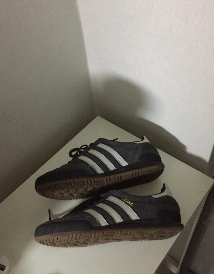 아디다스 진스 블랙 화이트--1
