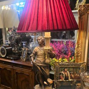 올드앤틱 스탠드 조명 세트