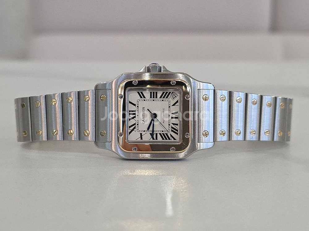 까르띠에 산토스 갈베 콤비 XL W20099C4--2