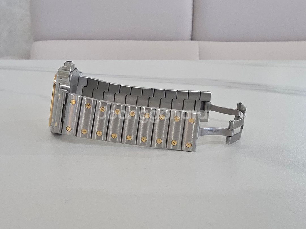 까르띠에 산토스 갈베 콤비 XL W20099C4--3