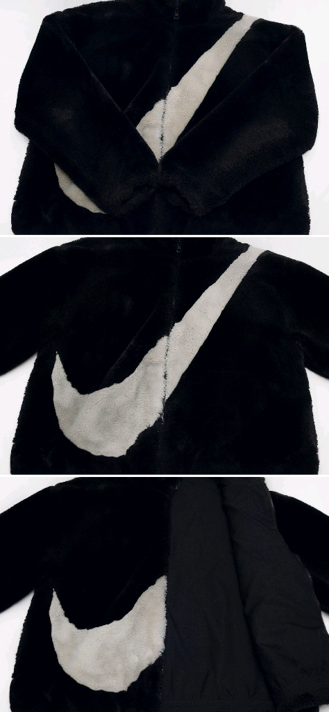 나이키 nsw 빅스우시 포우 퍼 자켓 블랙아시아 (W-XL / 100+)--5