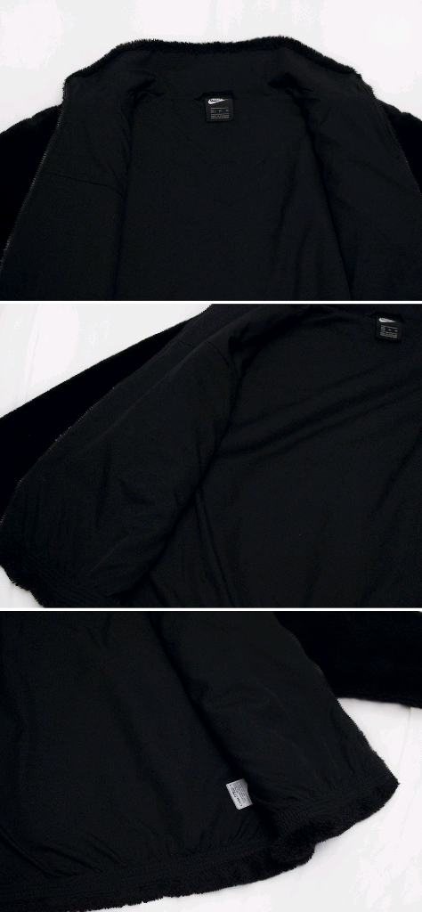 나이키 nsw 빅스우시 포우 퍼 자켓 블랙아시아 (W-XL / 100+)--6