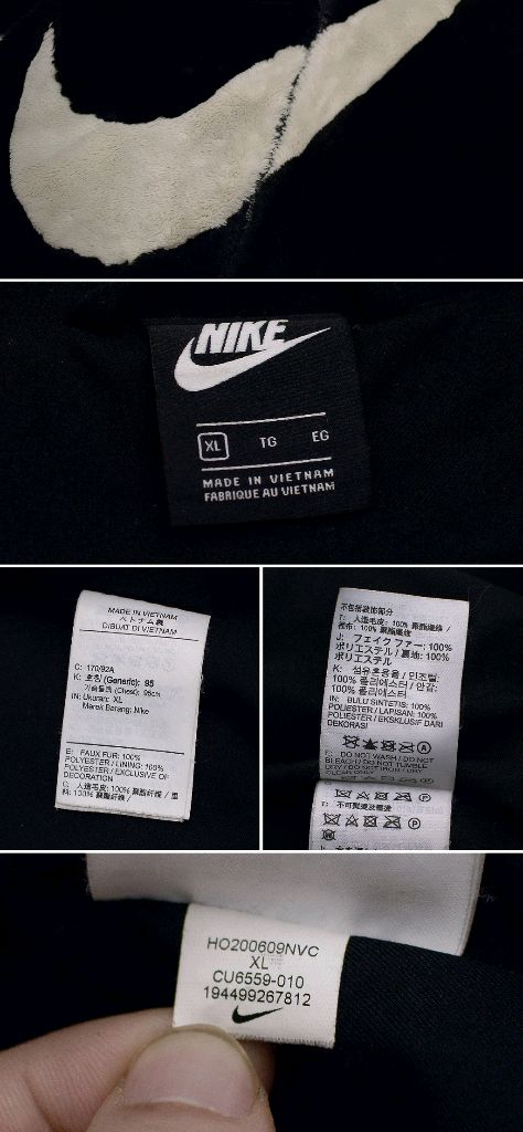 나이키 nsw 빅스우시 포우 퍼 자켓 블랙아시아 (W-XL / 100+)--8