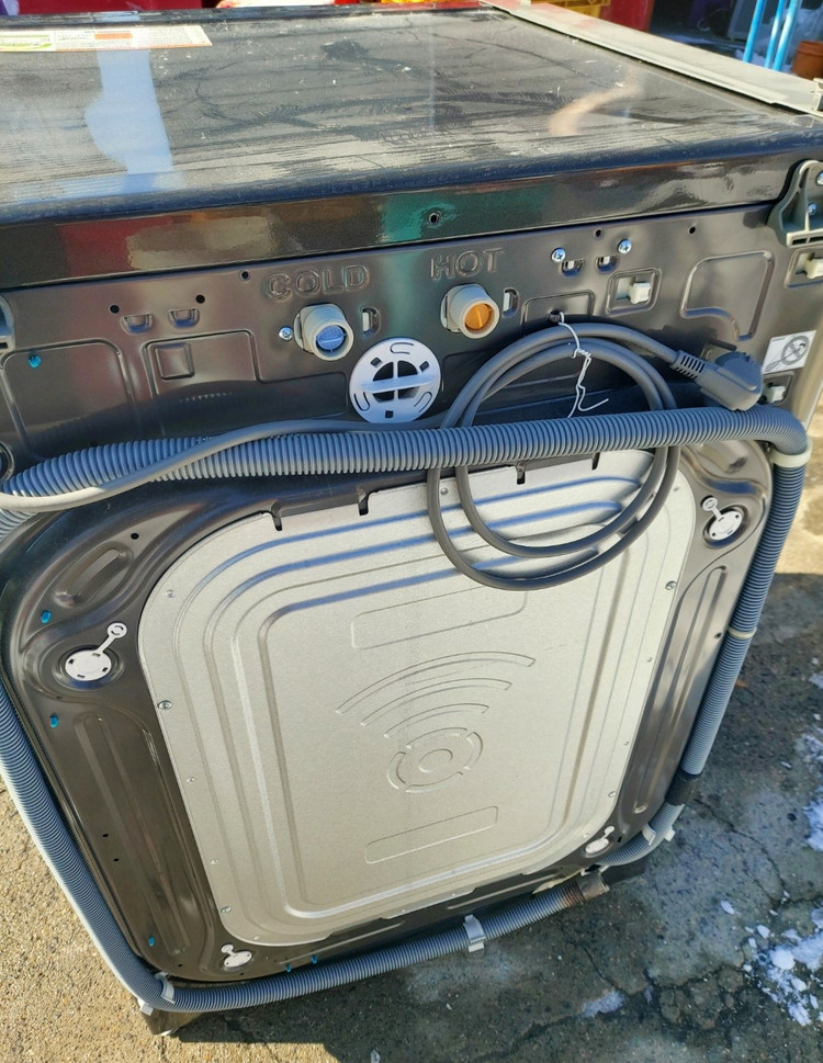 LG 트롬 드럼세탁기 21 kg (20년식) + LG 건조기 16KG 입니다--4