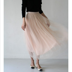 블랑쇼 피치버드 튤스커트