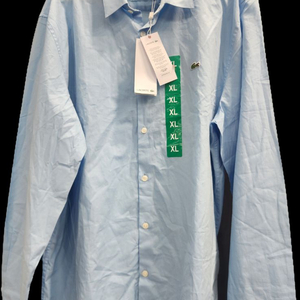 라코스테 남성 셔츠 새 제품입니다- 사이즈: L. XL- 색상: 하늘색, 화이트개당 가격입니다.슬림핏 디자인으로