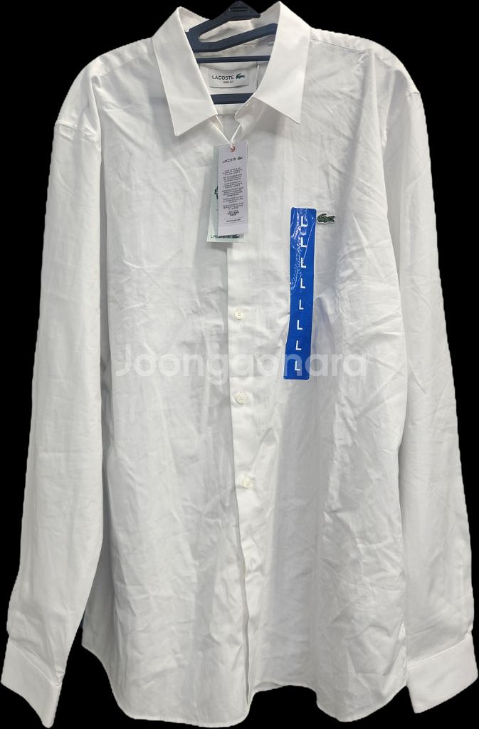 라코스테 남성 셔츠 새 제품입니다- 사이즈: L. XL- 색상: 하늘색, 화이트개당 가격입니다.슬림핏 디자인으로--2