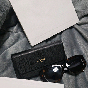 [새상품/풀박정품] 셀린느 트리옹프04 아세테이트 다크하바나 선글라스