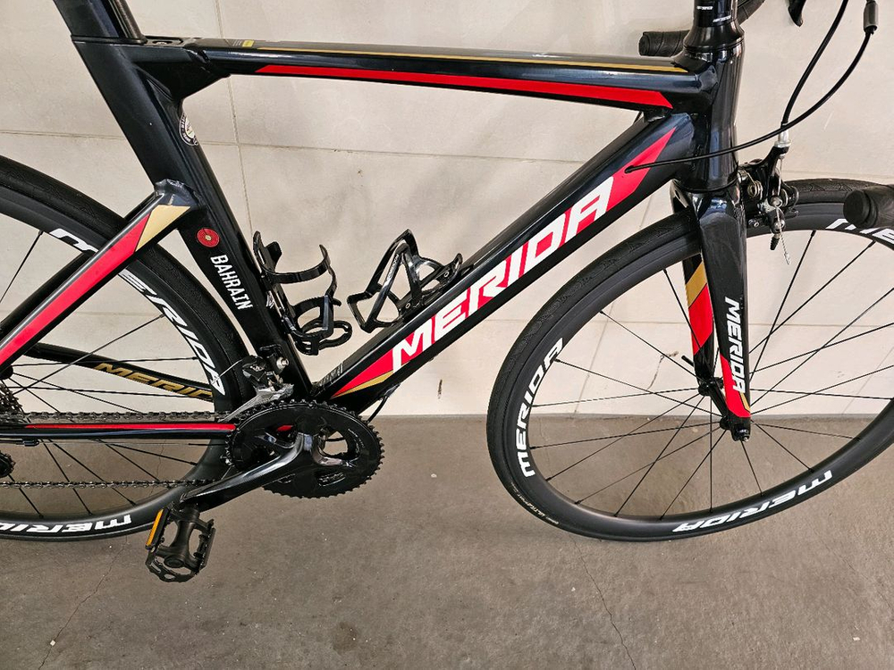 메리다 리액토 400 105 로드 자전거 바레인팀컬러 S사이즈 카본휠--2