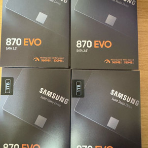 삼성 SSD 870 EVO 1TB 완전 미개봉
