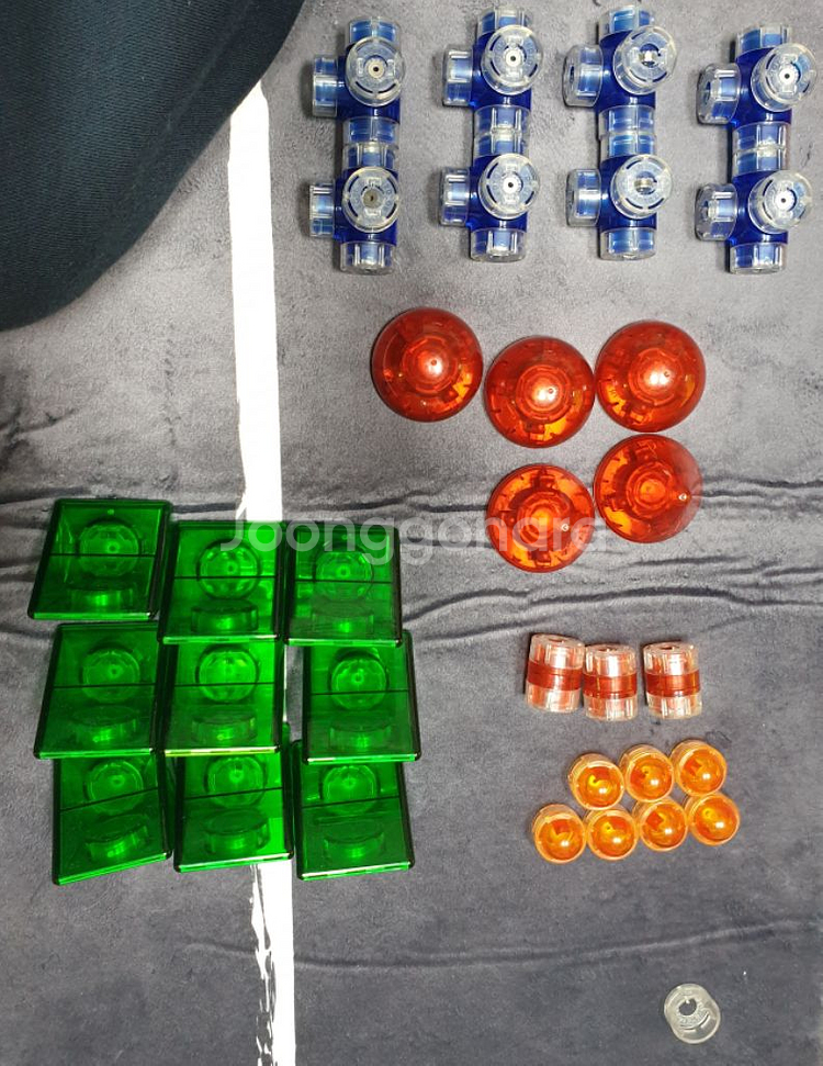 에드토이 다빈치블럭 자석블럭 투명자석블럭--7