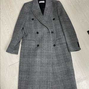 토니웩 체크 더블 코트 이미지