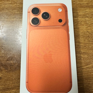 아이폰17프로 256 자급제 미개봉 오렌지 판매합니다